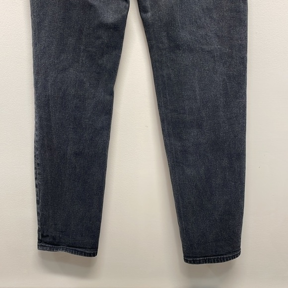 Mavi Star High Waist Mom Jean Black Wash Denim Style 101077-33944 Size 25x29 - Picture 6 of 15